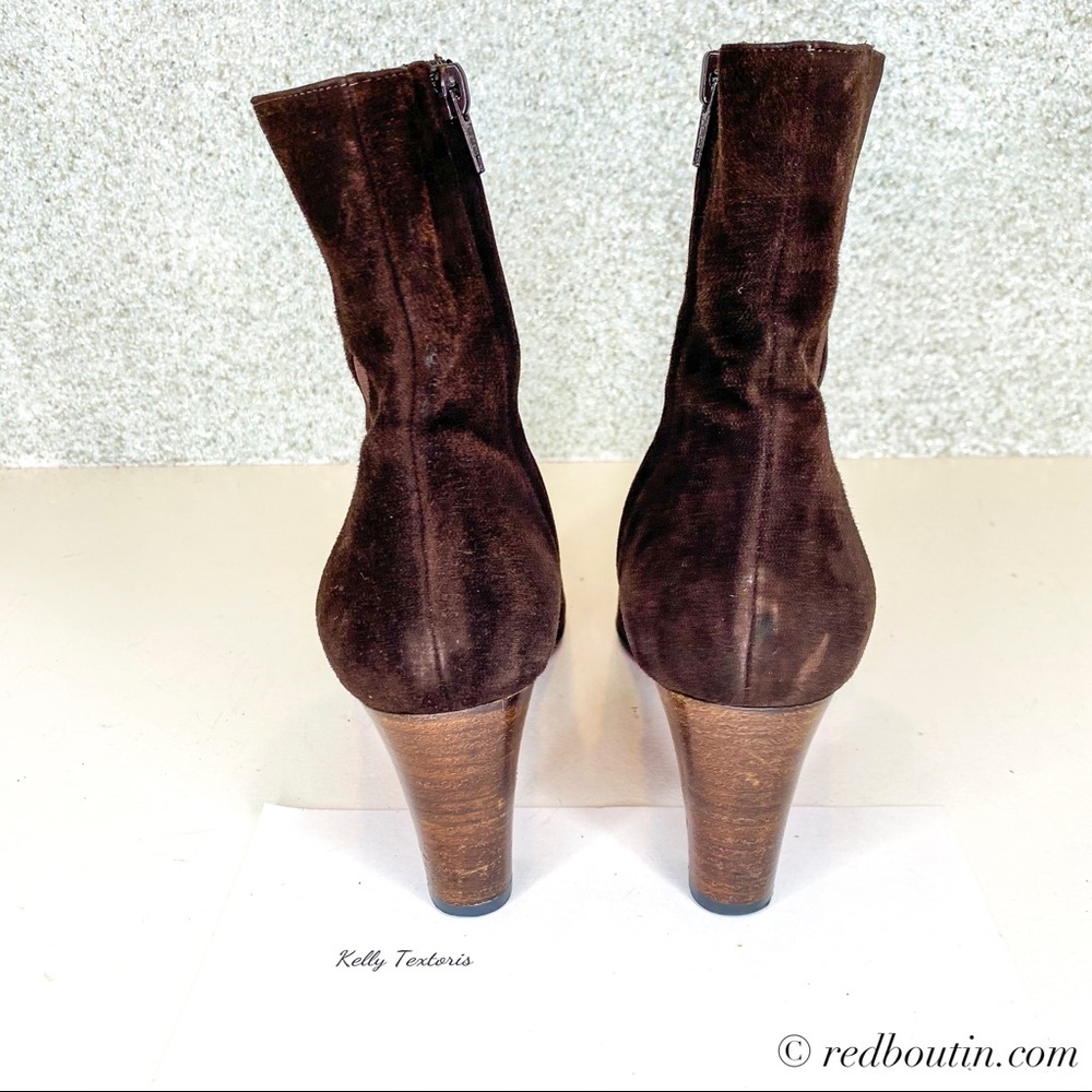 🎈Sold Louboutin brown suede boots - Picture 6 of 7